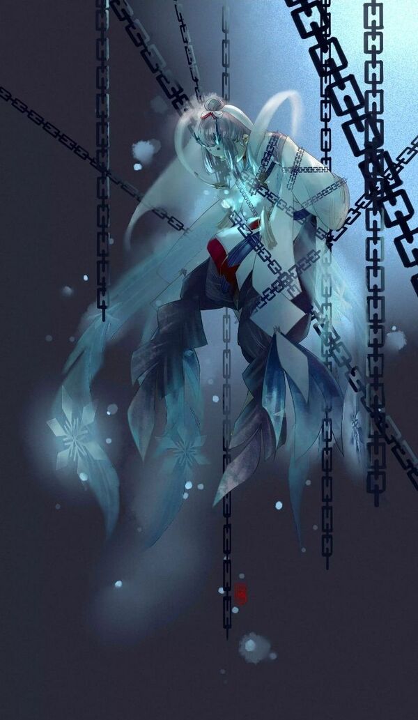 Gái anime bị trói 17