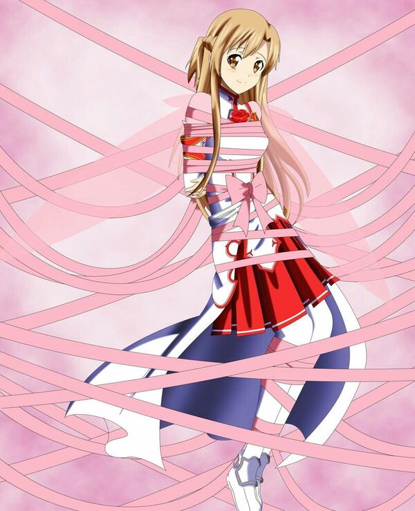 Gái anime bị trói 24