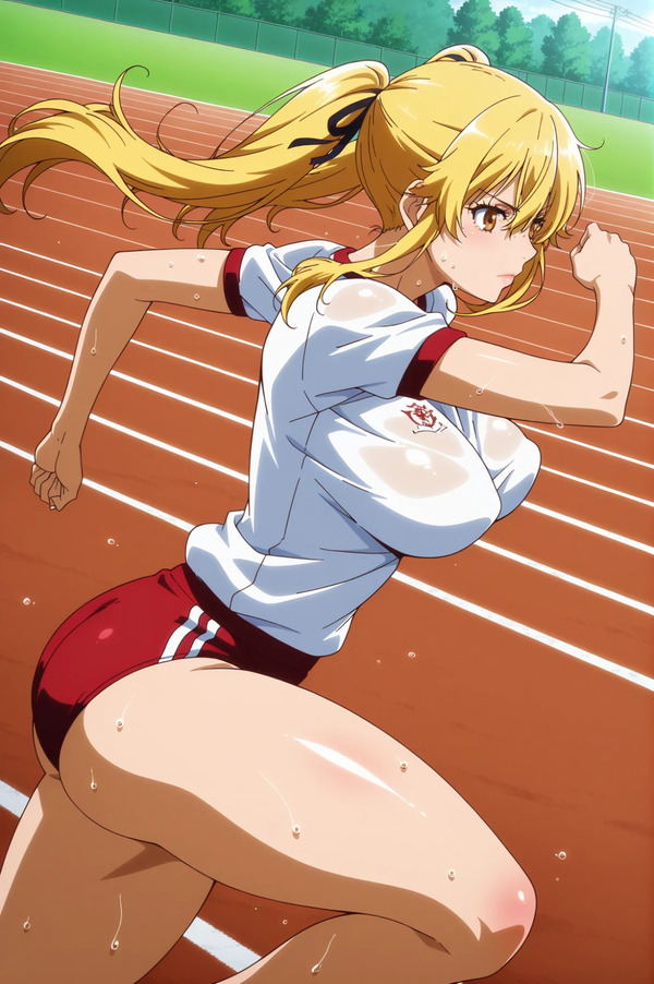 Gái anime lộ hàng 17