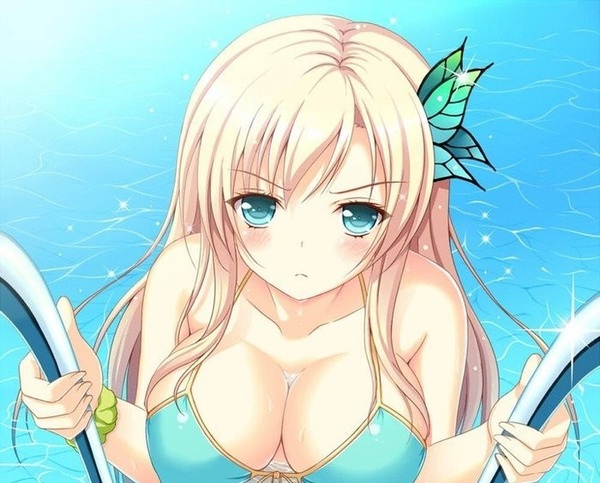 gái anime mặc đồ bơi 12