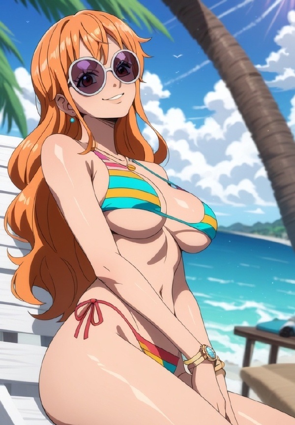 gái anime mặc đồ bơi 14