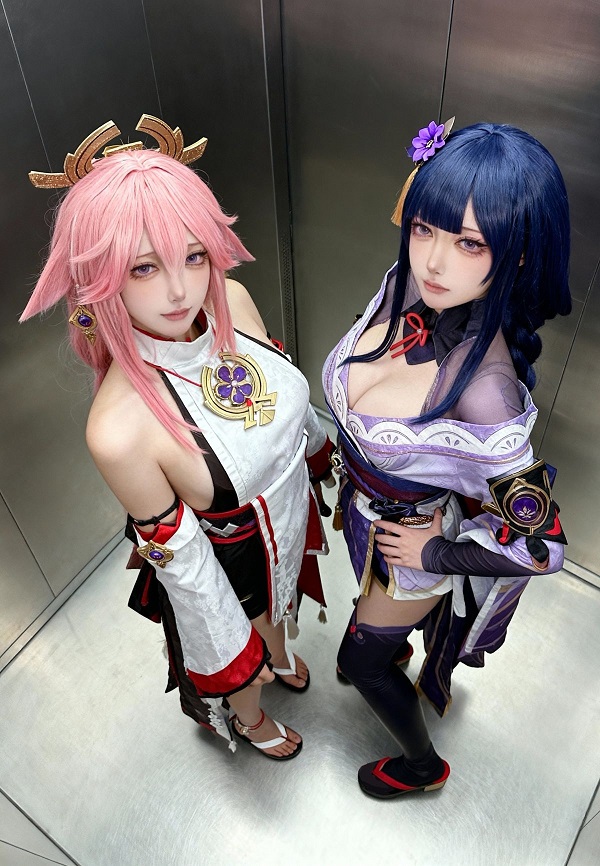 gái xinh cosplay nhân vật anime​ 40